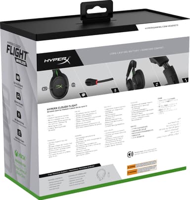 HyperX Cloud Flight X trådløst gaming headset