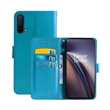 Lommebokdeksel 3-kort OnePlus Nord CE 5G  - Lyse blå