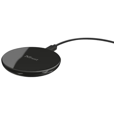 Trust Primo trådløs lader for smarttelefoner (sort Trådløs lader til GPS klokke & smarttelefoner