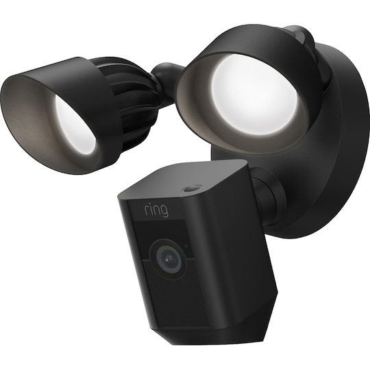 Ring Floodlight Cam Plus sikkerhetskamera (sort)