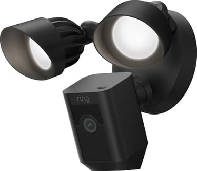 Ring Floodlight Cam Plus sikkerhetskamera (sort)