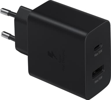 Samsung 35W Power Adapter Duo vegglader (sort)