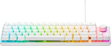 JLT Loop kompakt mekanisk RGB gamingtastatur (hvit)