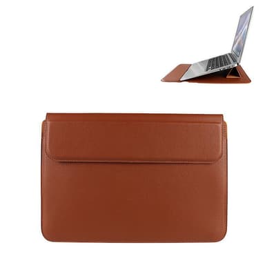 Bæreveske med bærbar PC-støtte 13 ", Brun