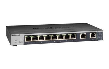 Netgear GS110EMX, Håndtert, L2, 10G Ethernet (100/1000/10000), Rack-montering