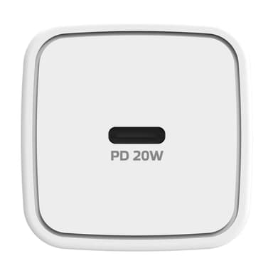 Celly USB-lader USB-C PD 20W + Lynkabel