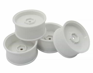 SJM Wheel Rim Offset 1.0/10.0 White 4pc
