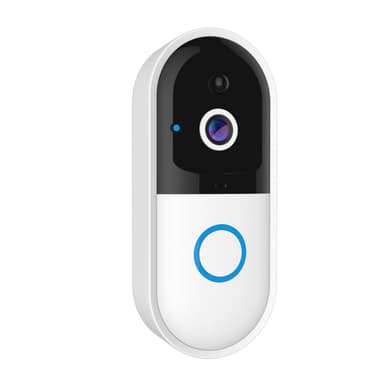 Smart wifi videodørklokke med PIR bevegelsesdetektor