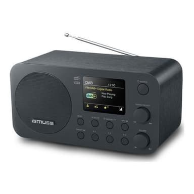 M-128 DBT Radio DAB + FM BT svart