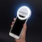 Selfie-lampe til telefonens LED, hvit