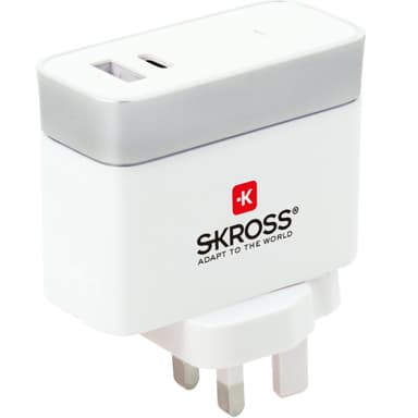 USB-lader USB-C 5.4A Storbritannia