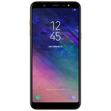 Samsung Galaxy A6 Plus smarttelefon (gull)