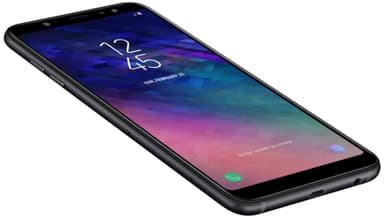 Samsung Galaxy A6 Plus smarttelefon (sort)