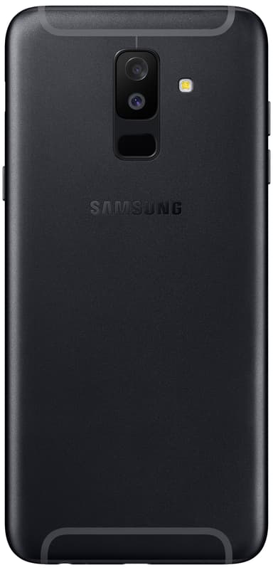Samsung Galaxy A6 Plus smarttelefon (sort)