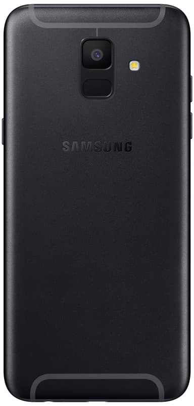 Samsung Galaxy A6 smarttelefon (sort)