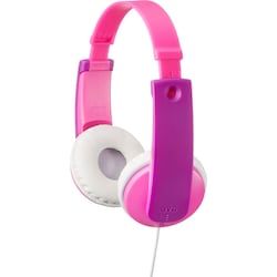 JVC Kids KD7 85dB on-ear hodetelefoner (rosa)