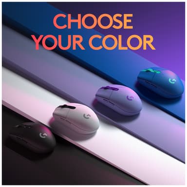 Logitech G305 trådløs gamingmus (sort)
