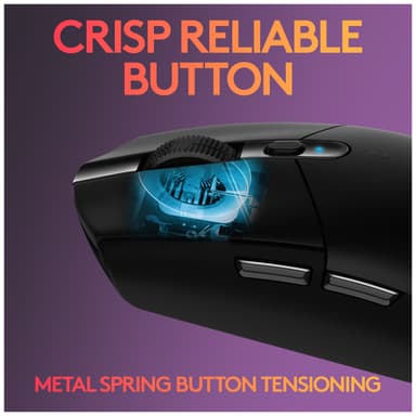 Logitech G305 trådløs gamingmus (sort)
