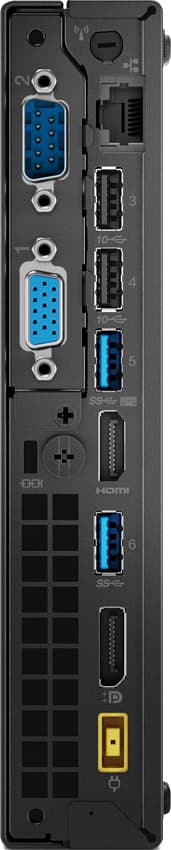 Lenovo ThinkCentre M920q Tiny stasjonær mini-PC (sort)