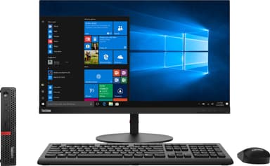 Lenovo ThinkCentre M920q Tiny stasjonær mini-PC (sort)
