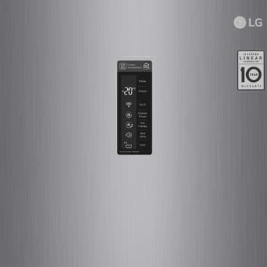 LG fryseskap KF5237PZJZ (skinnende stål)