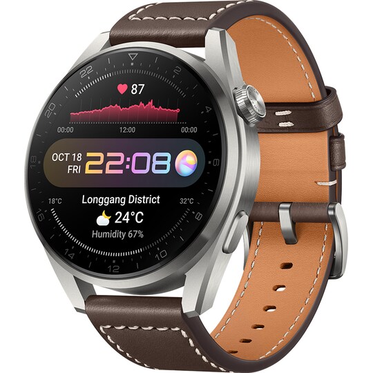 Huawei Watch 3 Pro Classic Edition smartklokke 48mm (brun)