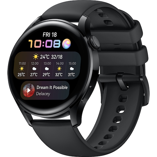 Huawei Watch 3 Active Edition smartklokke 46mm (sort)