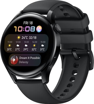 Huawei Watch 3 Active Edition smartklokke 46mm (sort)