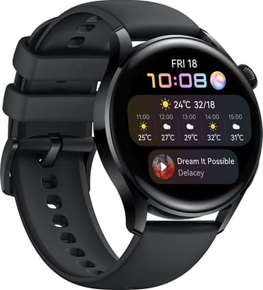 Huawei Watch 3 Active Edition smartklokke 46mm (sort)