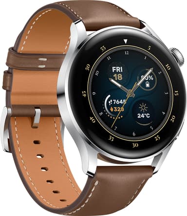 Huawei Watch 3 Classic Edition smartklokke 46mm (brun)