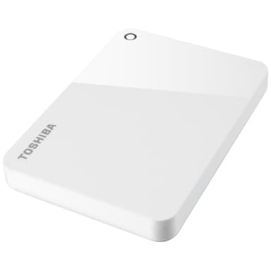 Toshiba Canvio Advance bærbar harddisk 1 TB (hvit) Toshiba Canvio Advance bærbar harddisk 1 TB (hvit)
