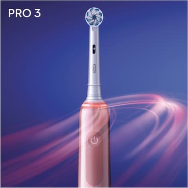 Oral-B Pro3 3400N elektrisk tannbørste 291077 (rosa)