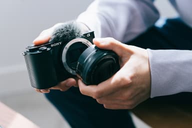 Sony digitalkamera til vlogging ZV-E10L