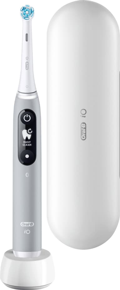 Oral-B iO6 elektrisk tannbørste 377788 (grå opal)