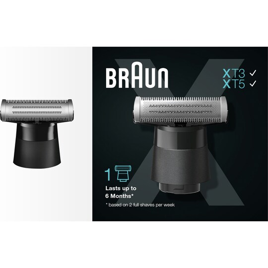 Braun XT10 barberhode 400585