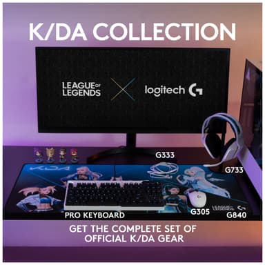 Logitech G G305 LoL K/DA trådløs gamingmus