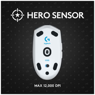 Logitech G G305 LoL K/DA trådløs gamingmus