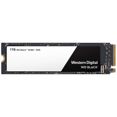 WD Black NVMe M.2 SSD-lagring 1 TB