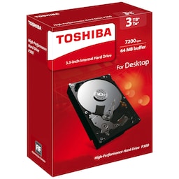 Toshiba P300 3,5" intern harddisk (3 TB)