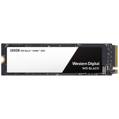 WD Black NVMe M.2 SSD-lagring 250 GB WD Black NVMe M.2 SSD-lagring 250 GB