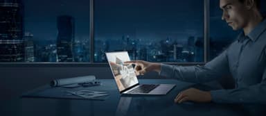 Huawei MateBook X Pro 13,9" bærbar PC (sølv)