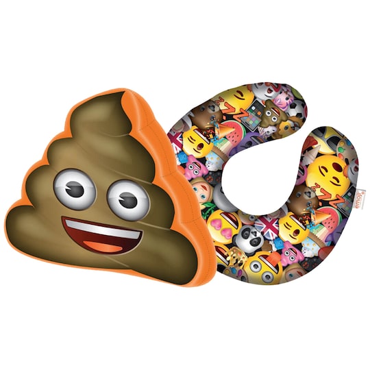 Emoji todelers reiseputesett - Pile of Poo