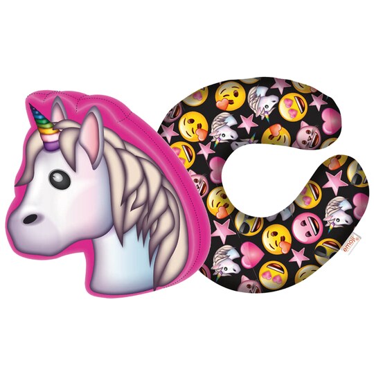 Emoji todelers reiseputesett - Unicorn