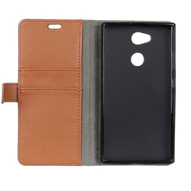 Lommebokdeksel 2-kort Sony Xperia XA2 Ultra (H4213)  - brun