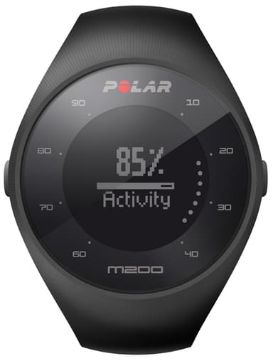 Polar M200 GPS treningsklokke (sort)