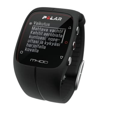 Polar treningsklokke M400 (sort)