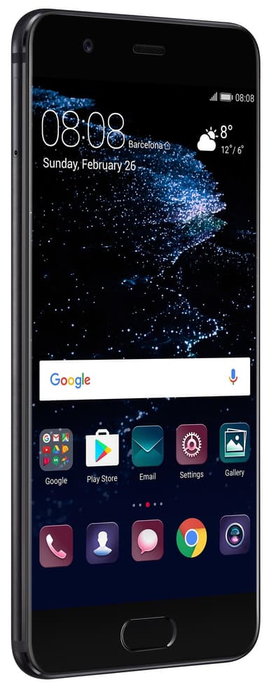Huawei P10 Plus smarttelefon (sort)