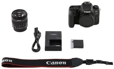 Canon EOS 77D digitalt speilreflekskamera + objektiv