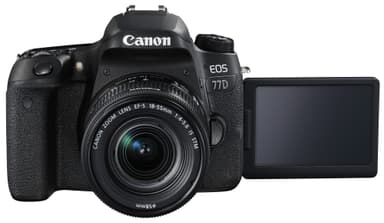 Canon EOS 77D digitalt speilreflekskamera + objektiv