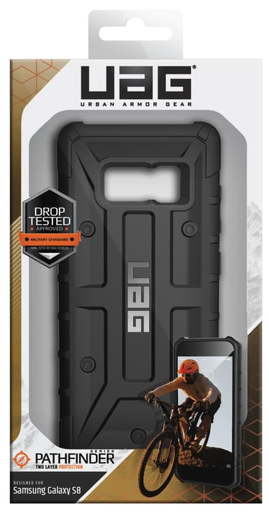 UAG Samsung Galaxy S8 Pathfinder deksel (sort)